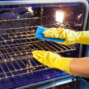 cleaning oven