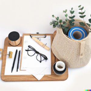 Clean desk with one in one out rule