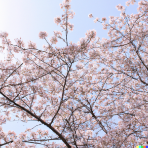 Spring Cleaning Tips with pink flowers against sky